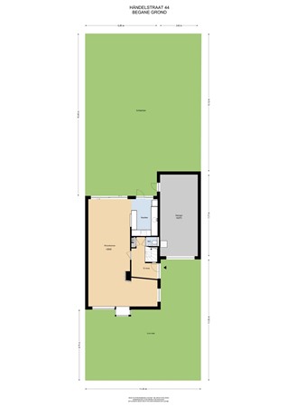 Floorplan - Händelstraat 44, 1431 ZE Aalsmeer